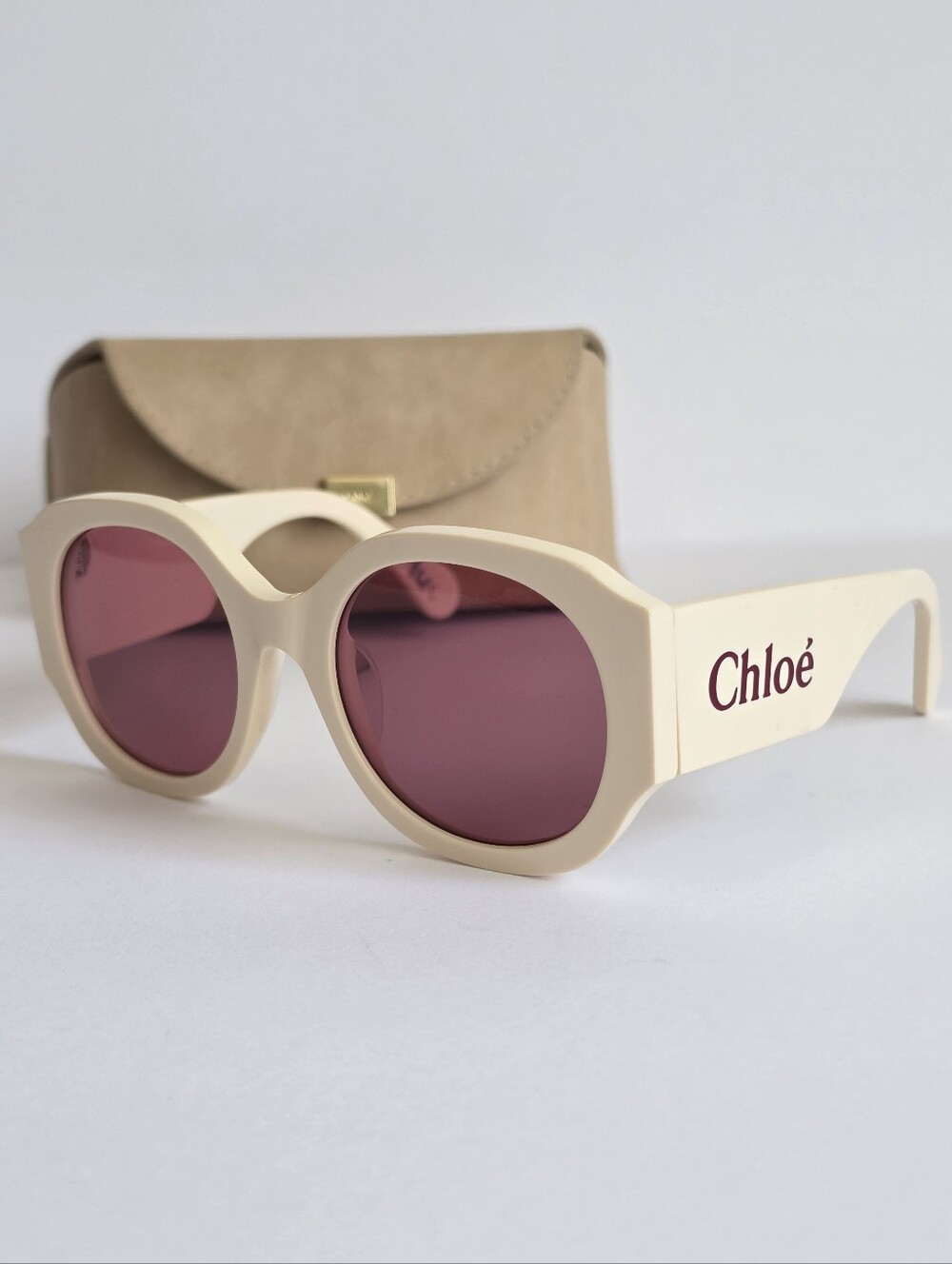 Womens Chloe 53mm Round Sunglasses